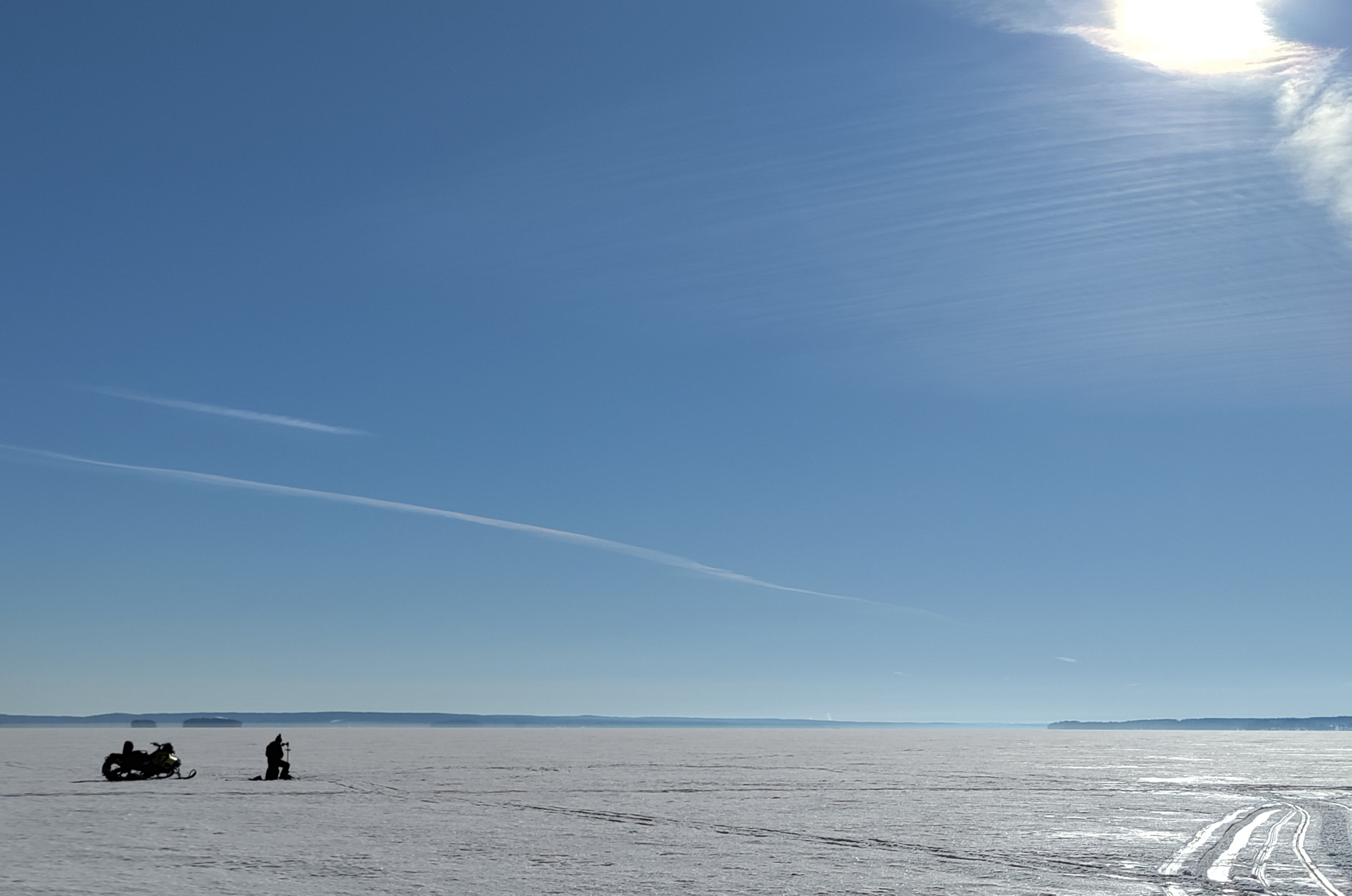 Talvikalastus Lappajärvellä